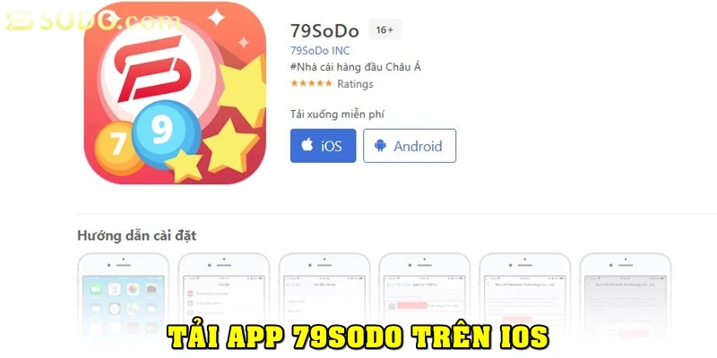 Cách Tải App 79Sodo Siêu Dễ Cho Điện Thoại Android, iOS 4 Tải app 79sodo cho IOS